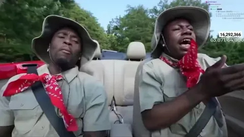 Rakai drives past a stop sign, claims “he’s in a neighborhood”
