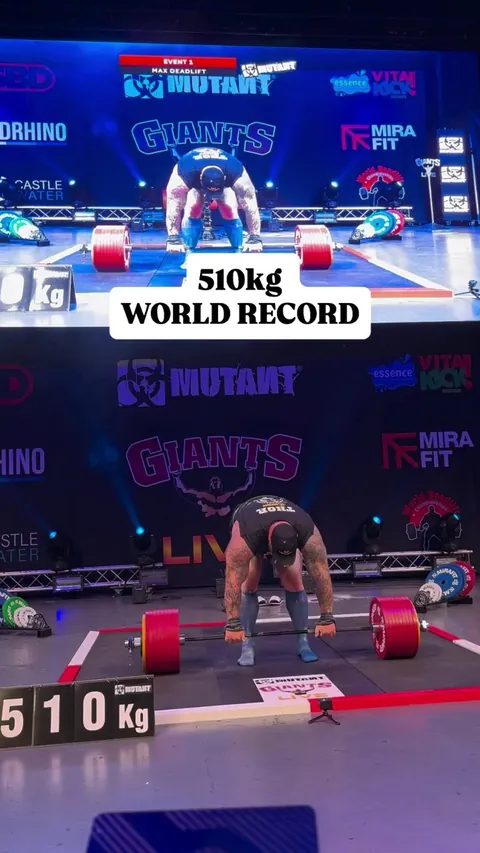 Hafthor Bjornsson's NEW DEADLIFT WORLD RECORD 510kg