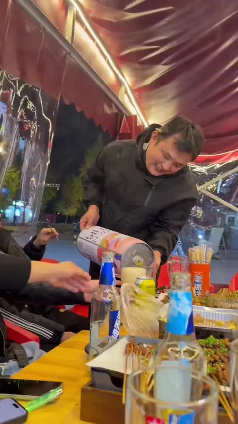 A group of friends are gathering for a meal.
