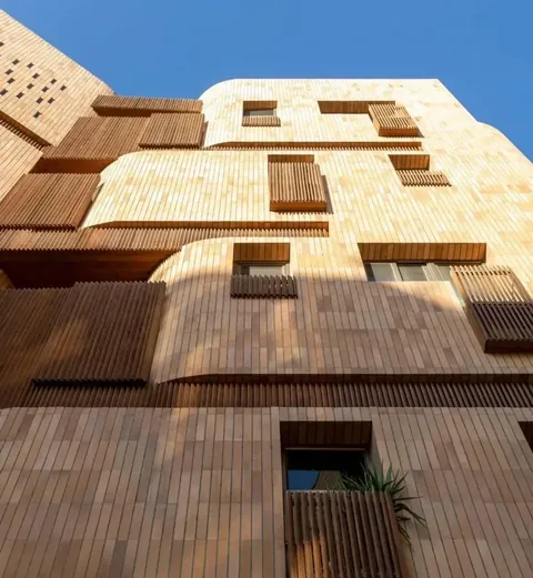 Interesting examples of mid-rise apartments in Iran
