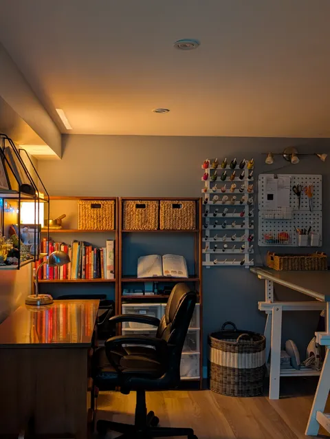 Newly rearranged multipurpose workspace