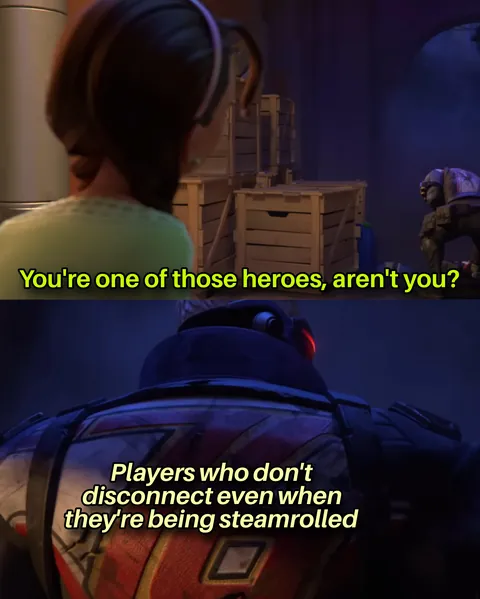 You have my respect o7