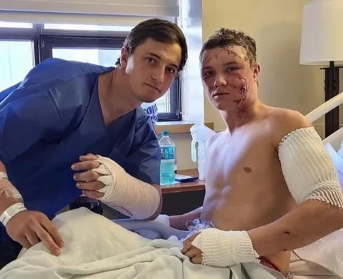 Kendell Cummings, a college wrestler who wrestled a Grizzly bear to save his friend Brady Lowry in the Shoshone National Forest in Cody, Wyoming in October 2022, Kendell was brutally mauled and bitten by the bear but eventually left Kendell alone, both survived and went on a full recovery.