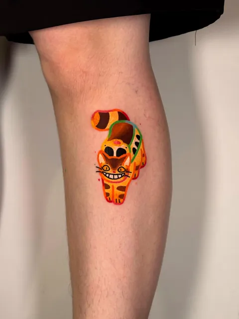 Fresh/healed catbus by me, Tel Aviv, @estattoolio