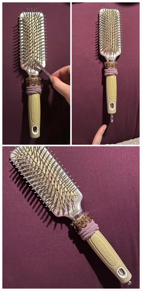 I’ve had this hairbrush for 15 years and just discovered it comes with its own cleaning tool.