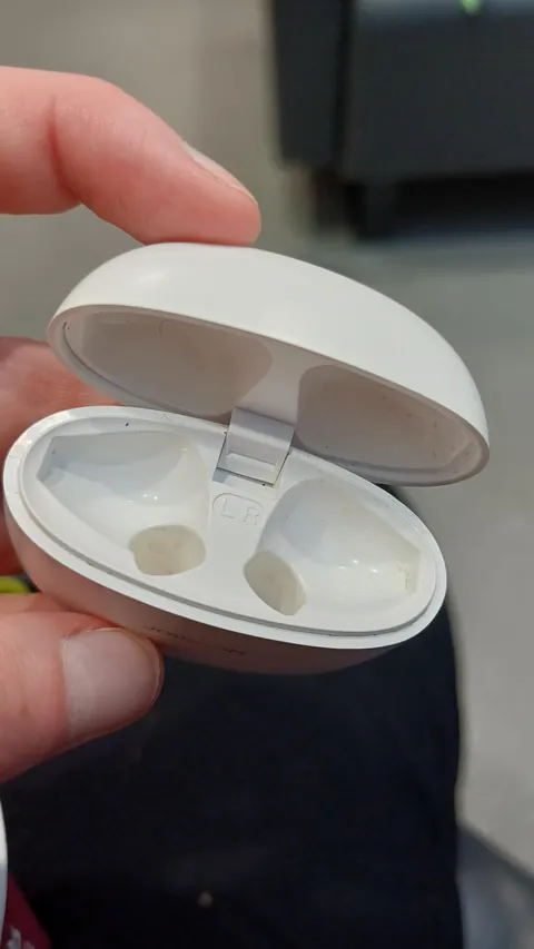 Stuck in hospital. Brought my airpods. I open the pod to see...