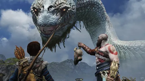 God of War 2018 had me take the most screenshots I've taken in a game and this one is my favorite