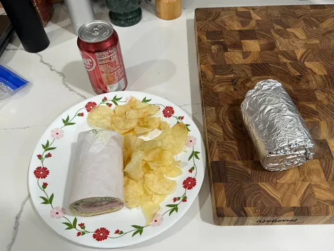 [homemade] sub sandwich