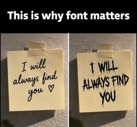 Font Matters