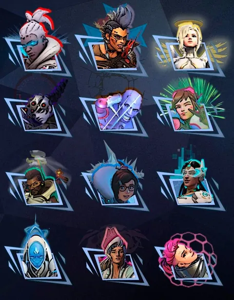 I reimagined Lord Icons for every Overwatch character