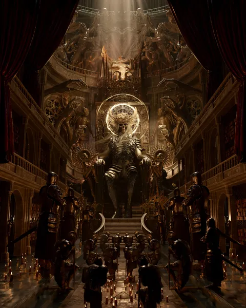 God Emperor, Archangel, 3D, 2024