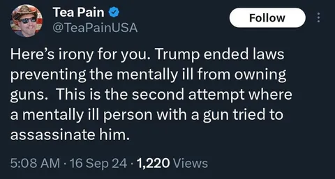 His own worst enemy…