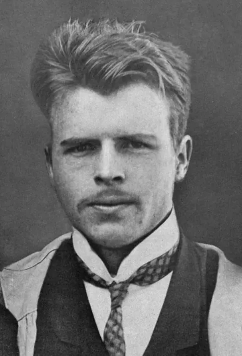 Doctor Hermann Rorschach, Inventor of the famous inkblot test, in 1910.