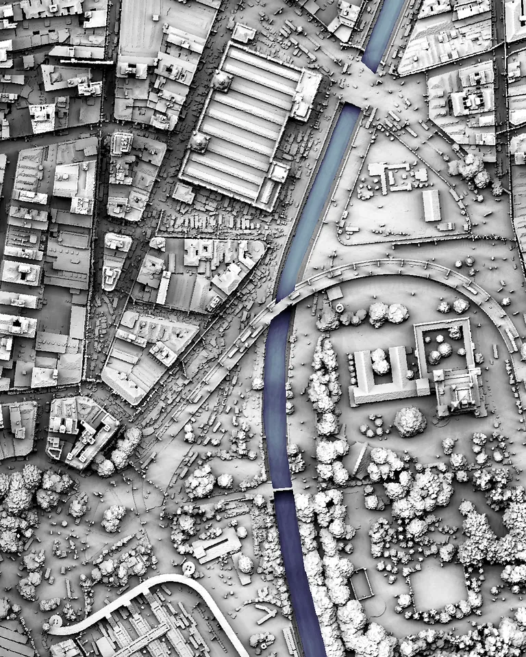 [OC] Fragments from my collection of very detailed shaded maps of cities