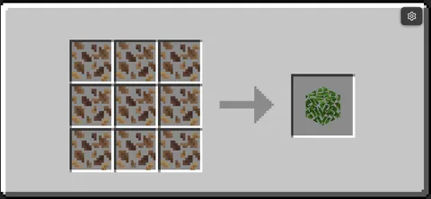 hear me out, leaf litter craftin idea