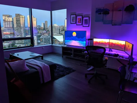 Battlestation with a view