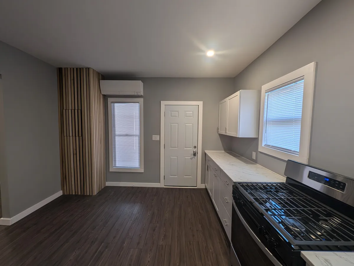 Spent a year completing renovating an apartment.