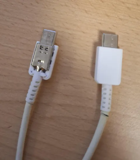 How my cable looks after sharing it with my family for a few weeks