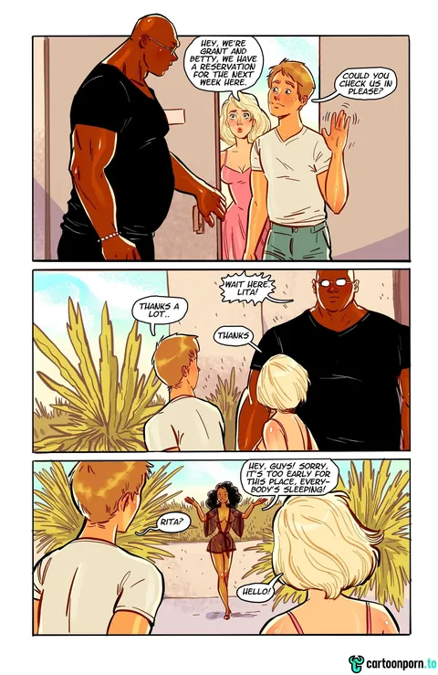 Swinging Island [Andrew Tarusov] sex comic