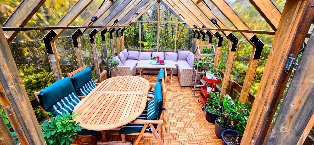 Built a Greenhouse on a Deck Over my Creek: A Summer-Long DIY Adventure