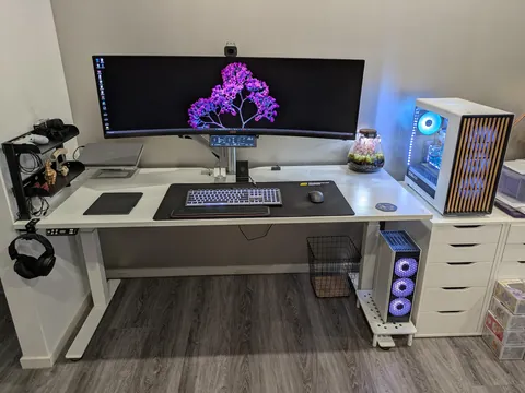 Recent tidy up of my work/play setup