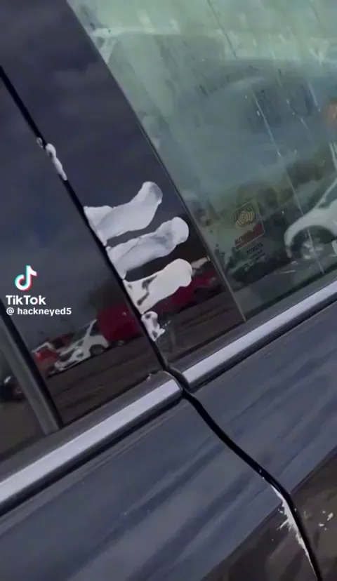 Emergency stop on the way home from the hardware store