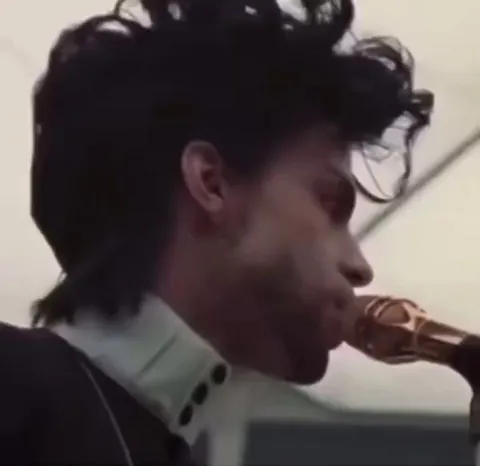 Sound check with Prince in 1991