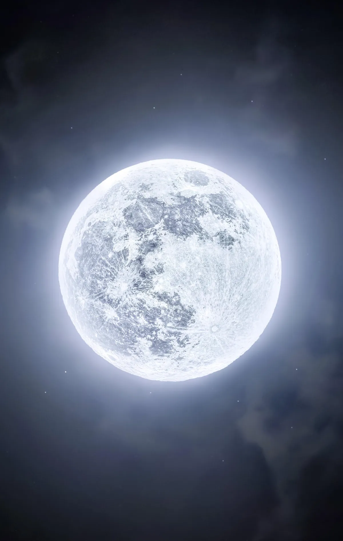 Tonight’s Beaver Supermoon Through My Telescope