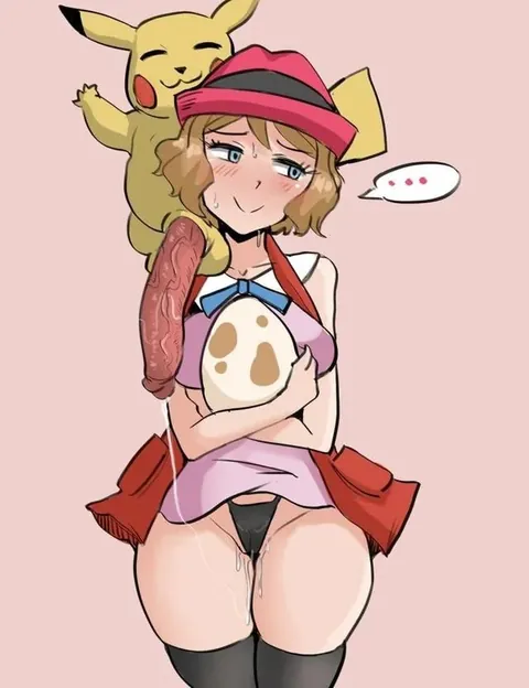 Pikachu x Serena (Reach025)