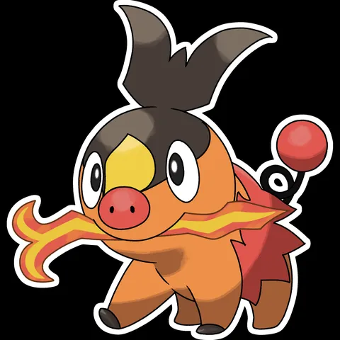 (OC) Mega Chikorita, Tepig and Totodile designs I made!