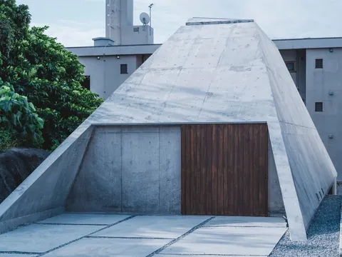 Pyramid Hut, Okinawa, Japan, 2024