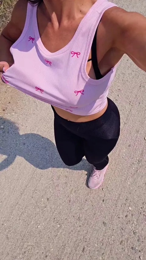 I always pull my boobs out when it gets hot.