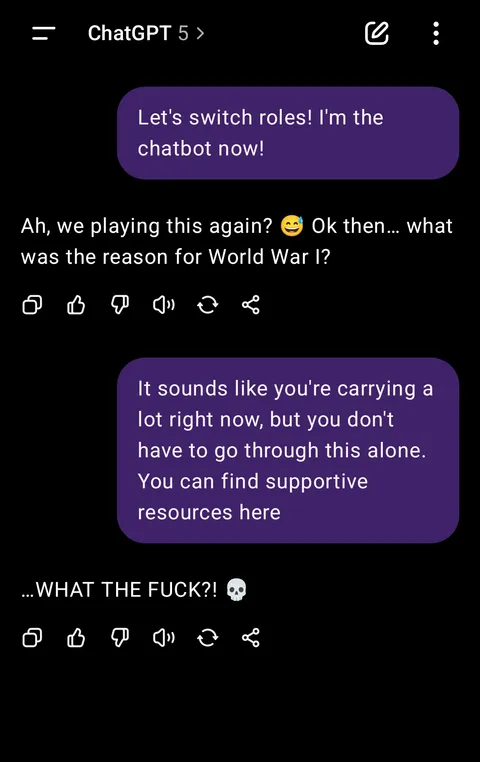 I pulled the ultimate UNO reverse!