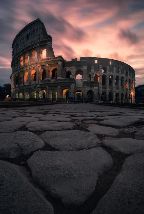ITAP of the Colosseum before everyone else was awake