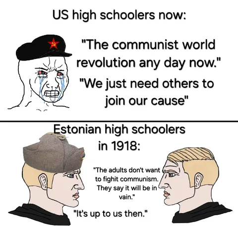 I admire their bravery