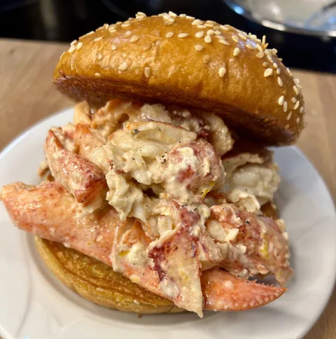 [homemade] Lobster  Sandwich