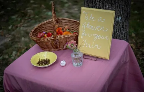 Update on the flowers my mother grew all summer for my wedding!