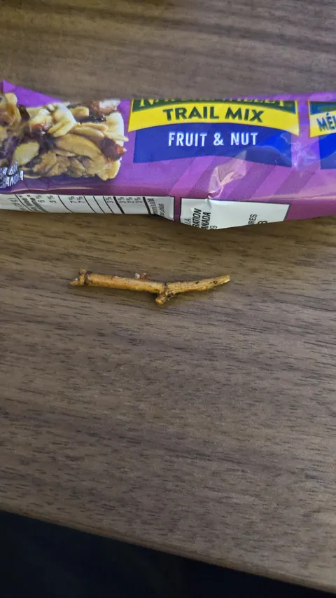 There was a twig in my granola bar