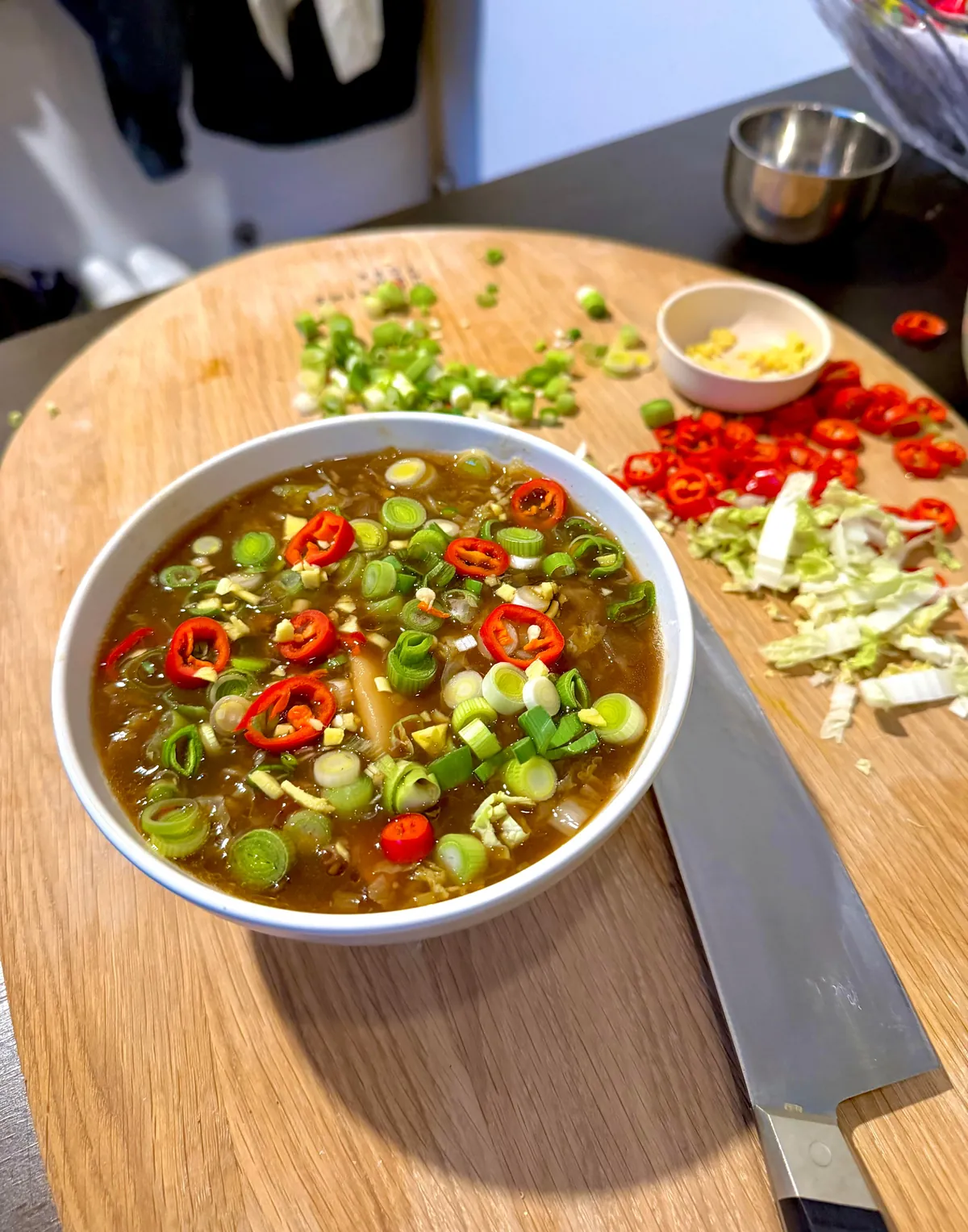 Chop Your Head Off Soup [homemade]