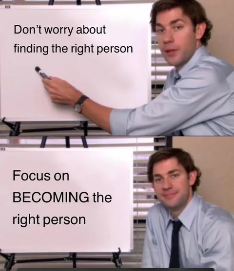 Growing as an individual is key