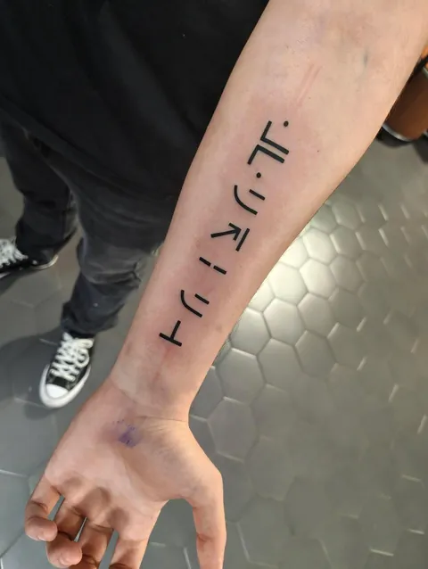 I broke my forearm so I enchanted it with Mending