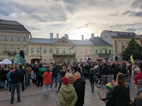 Slovakia protests today against Fico visiting Moscow