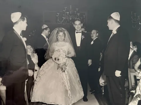 My grandparents wedding, 1959.
