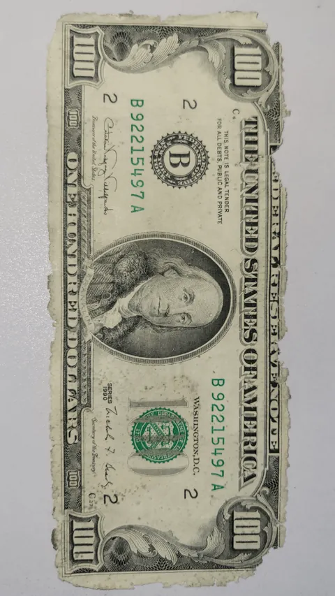 $100 bill I received from Chase ATM