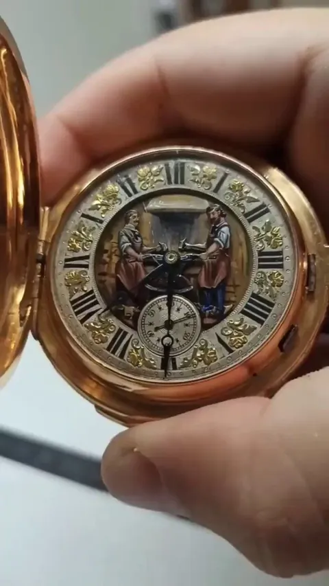 Antique Swiss watch from the 19th century