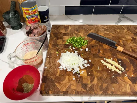 [homemade] hot ham and cheese