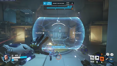 This Sigma bug where the shield appears damaged even thoughat full HP