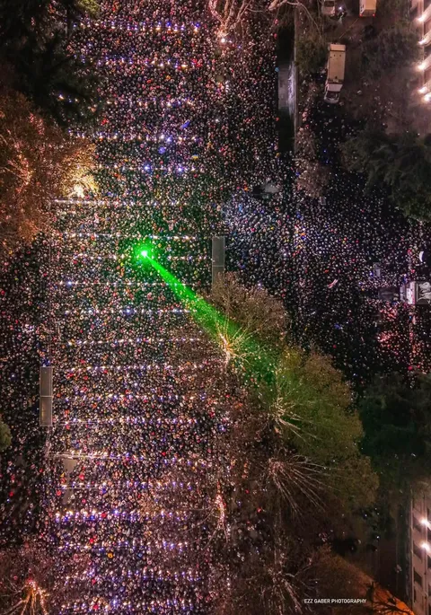 25th Day of Massive Pro-European and Pro-Western Protests In Georgia 