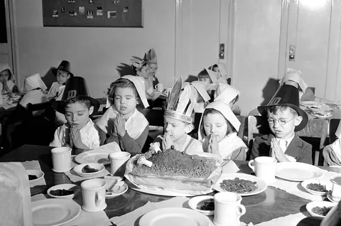 You Want White or Dark Meat?  Vintage Thanksgiving Images, 1940-1976