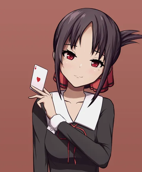 I drew Kaguya from Love is War